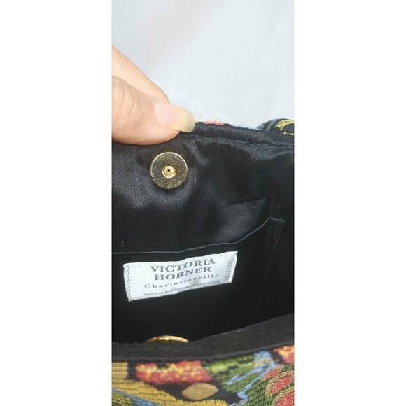 Victoria Horner Charlottesville Salamander Embroidered Mini Hand Bag Boutique - Picture 3 of 9